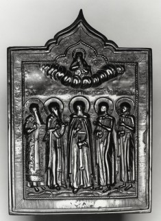 Five Saints with Christ