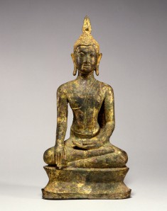 Seated Buddha in "Maravijaya"