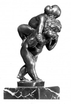 "Putti" Playing Piggy Back