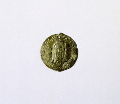 Pilgrim Badge with Bust of Christ