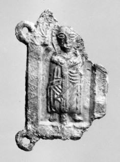 Pilgrim's Badge with Saint