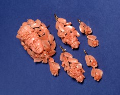 Brooch and Earrings