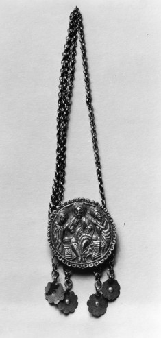 Phylactery with a Deesis and a Cross