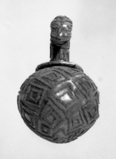 Spherical Ornament with Animal-Head Cover