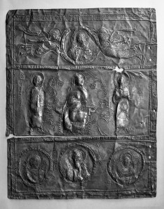 Mary with Child;Angels;Christ;Flavian