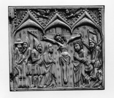 Right Leaf of a Diptych with the Crucifixion