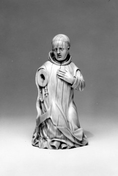 Figure of a Carthusian Monk, Possibly Saint Bruno