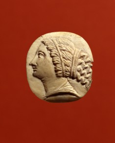Medallion with a Woman's Head in Profile