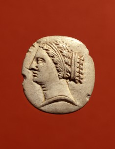 Medallion with a Woman's Head in Profile
