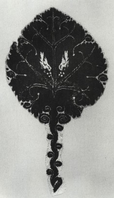 Garment Decoration with Branch of a Tree and Two Birds
