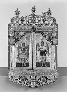Miniature Iconostasis, with Scenes from the Life of Christ