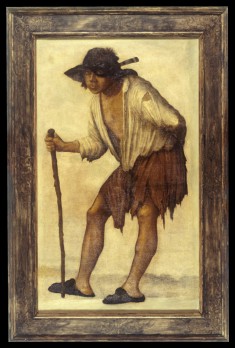 Beggar Looking through His Hat
