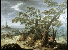 Landscape with Figures in a Storm