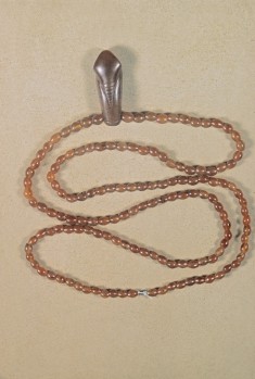 Snake's Head Pendant with Necklace