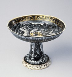 Footed Dish with the Judgment of Paris