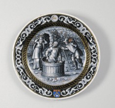 Plate with the Month of September