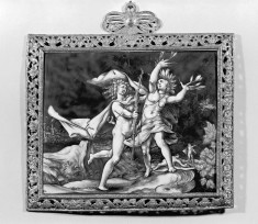 Plaque with Apollo and Daphne