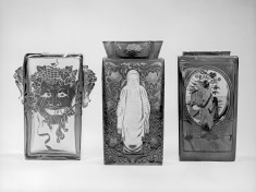 Vase with Buddhist Figure