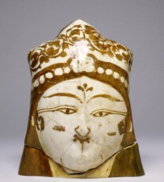 Female Head with Floral Headdress