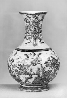 Small Urn with Silenus