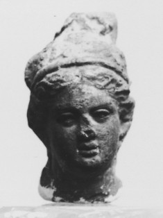 Head of a Woman with High Hair Knot