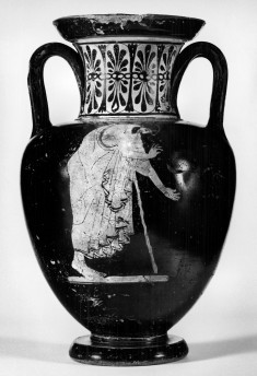 Neck Amphora with Two Figures