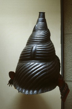 Helmet ("Kawari Kabuto") with Conch Shell ("Horagai") Shape