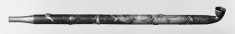 Pipe Depicting Life on the Bank of a Pond
