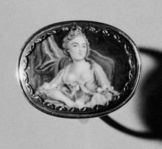 Ring with Minature Portrait