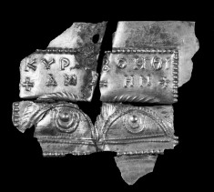 Plaque with Pair of Eyes Symbolizing the All-seeing Power of God