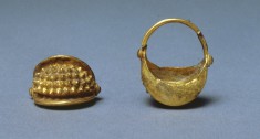 Pair of Basket-Shaped Hair Ornaments