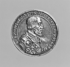 Medal of Maximilian (1527-76) as King of Hungary and his Wife Maria of Spain