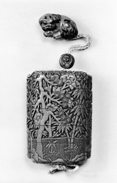 Inro with the Three Friends of Winter (Pine, Bamboo, and Prunus)