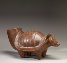 Armadillo Effigy Vessel