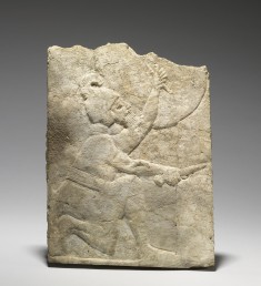 Relief of a Kneeling Soldier