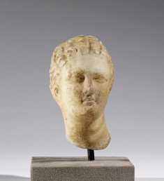 Head of a Woman with Braids