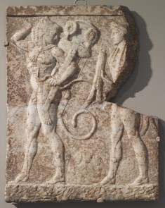 Apollo and Herakles Fighting Over the Tripod
