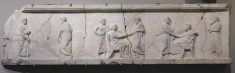 Funerary Relief with Eight Figures