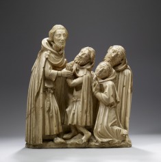 Saint Elzéar Curing the Lepers