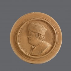 Profile Head of Benjamin Franklin