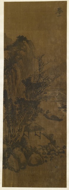 River Landscape with Boatman