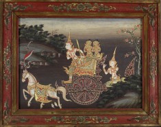 Vessantara Jataka, Chapter 3: Vessantara Gives Away the Chariot