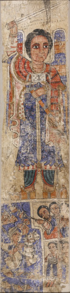 Archangel Michael and the Crossing of the Red Sea