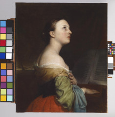 Portrait of a Lady Playing the Piano
