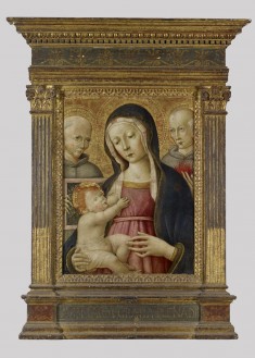 Madonna and Child with Saints Bernardino and Anthony of Padua