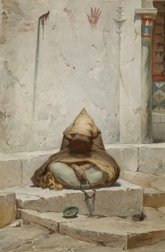 Arab Mendicant in Meditation