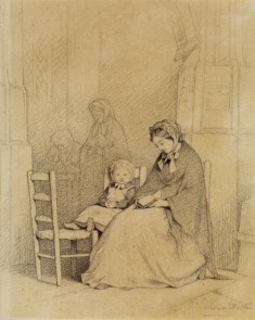 Mother and Child in Church