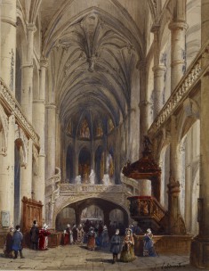 Interior, St. Etienne du Mont, Paris