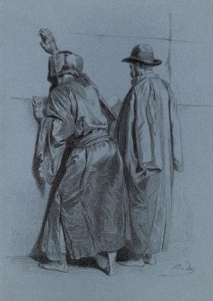 The Jews at the Wailing Wall
