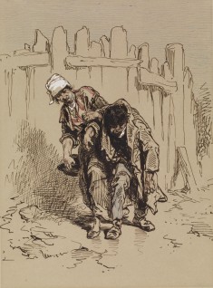 Woman Supporting a Man